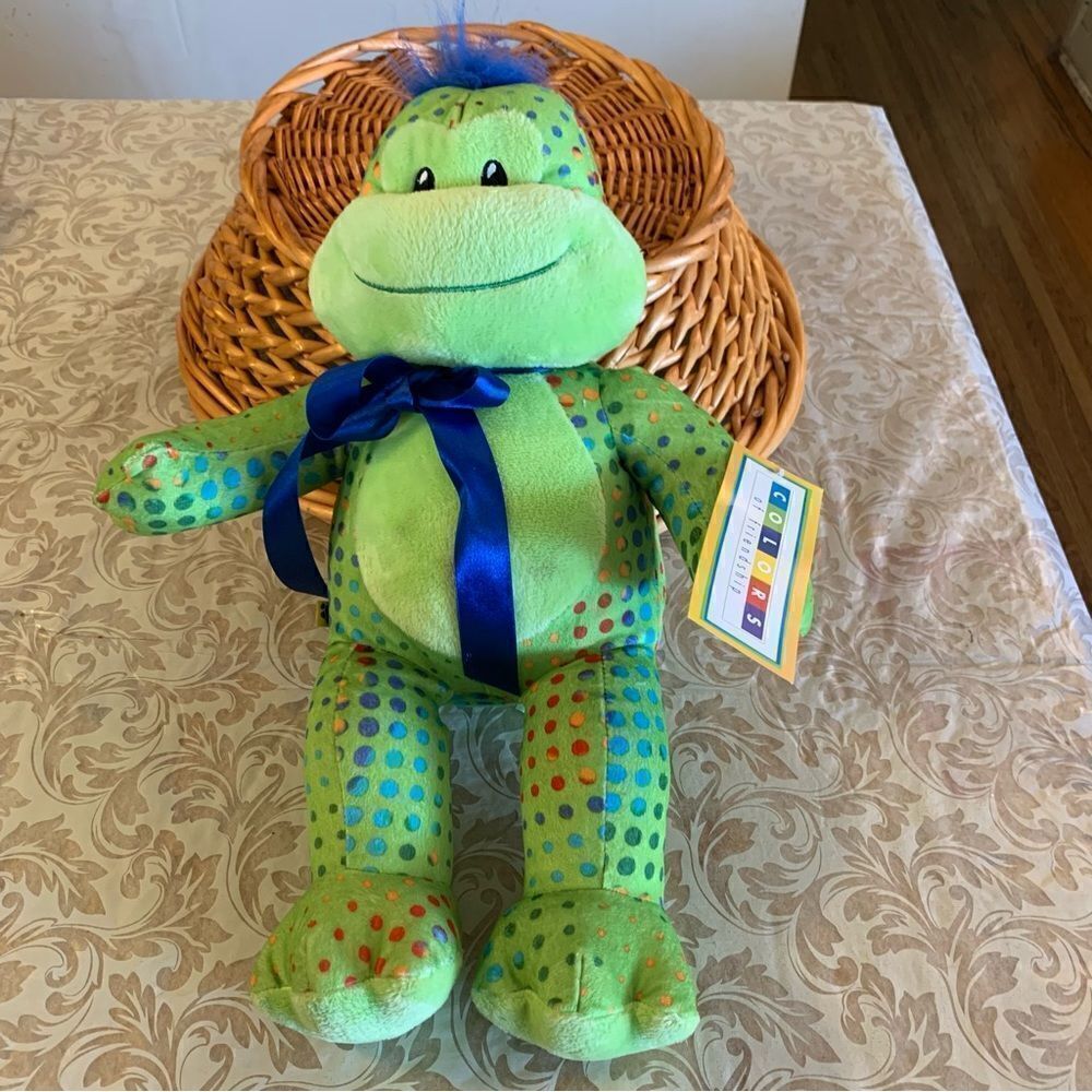 Build-A-Bear Frog Colors of Friendship Beary Limited Ed Collectifriend & Tag